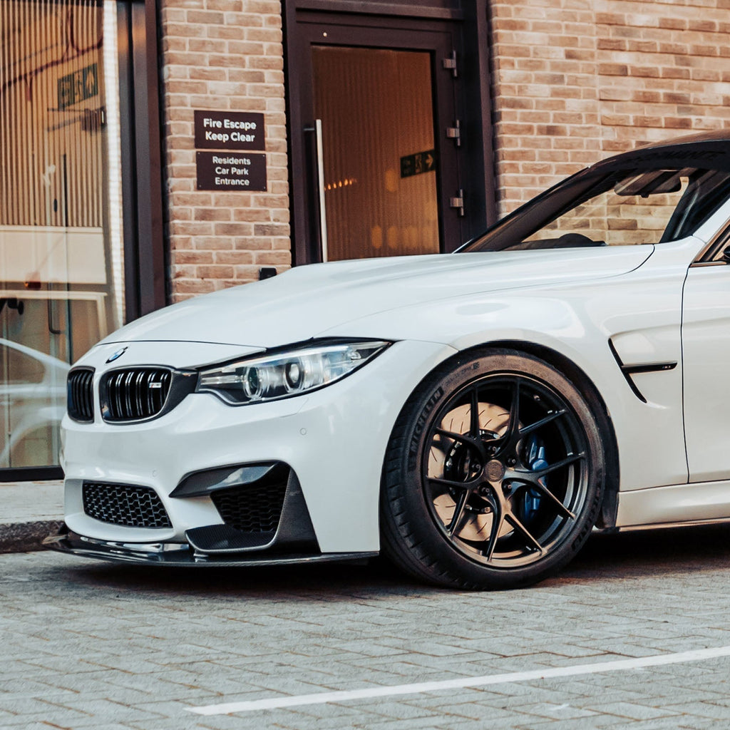MHC+ BMW F80 M3 & F82/F83 M4 Pre Preg Carbon Fibre GT Style Front Splitter