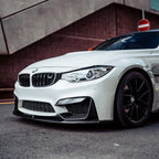 MHC+ BMW F80 M3 & F82/F83 M4 Pre Preg Carbon Fibre Performance Style Front Splitter
