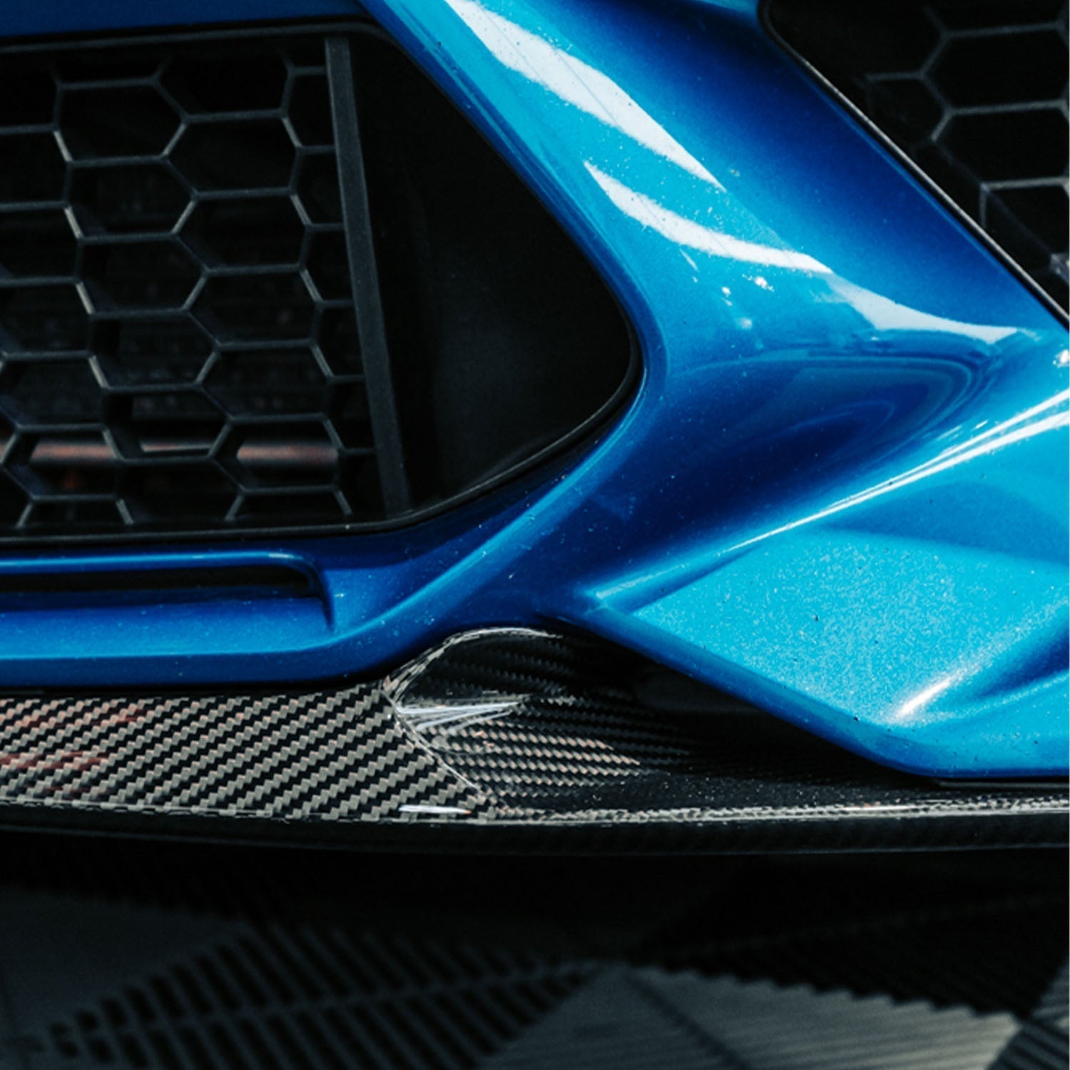MHC+ BMW F87 M2 Competition Pre Preg Carbon Fibre Performance Style Front Splitter