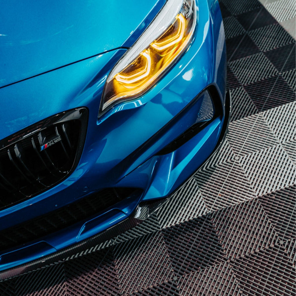 MHC+ BMW F87 M2 Competition Pre Preg Carbon Fibre Performance Style Front Splitter