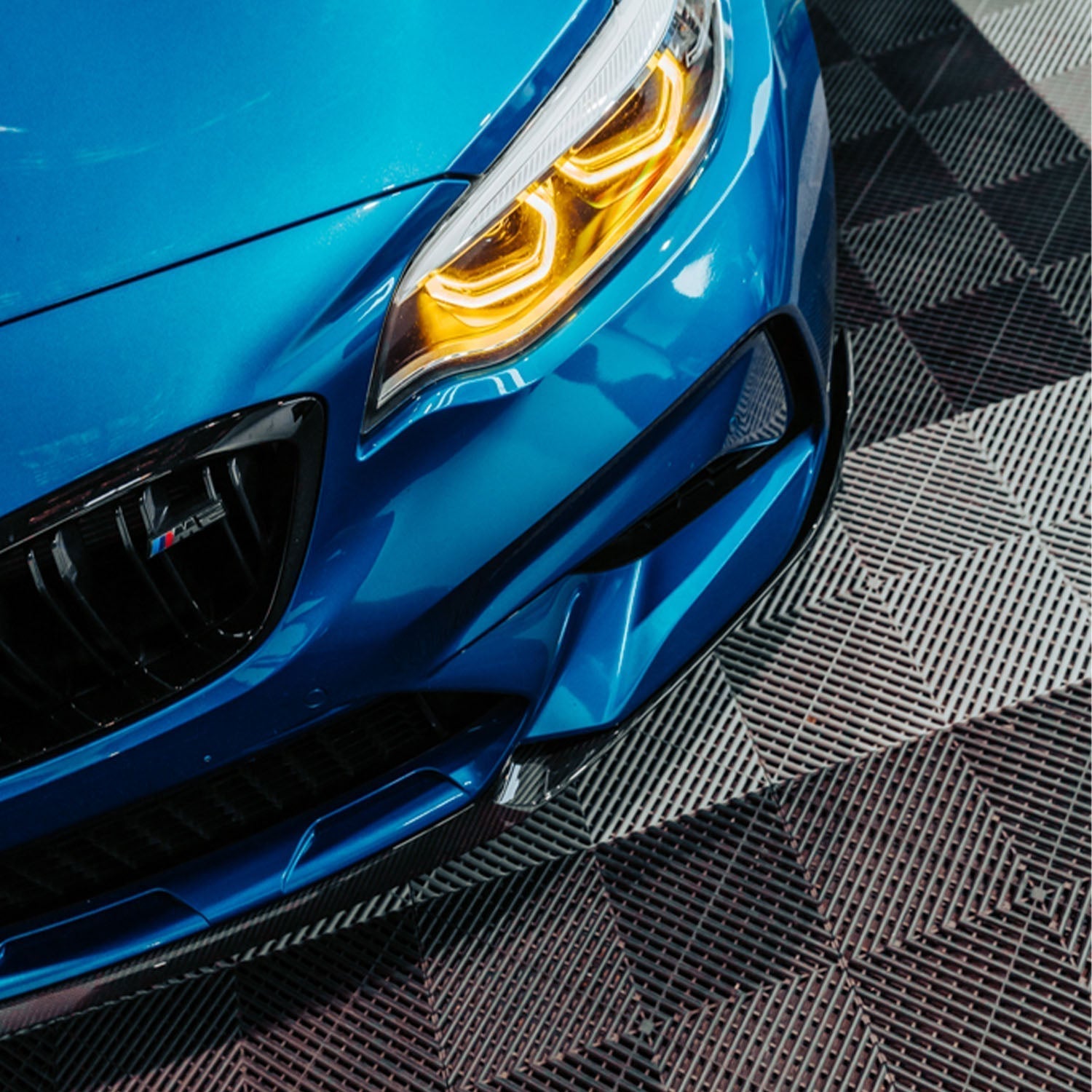 MHC+ BMW F87 M2 Competition Pre Preg Carbon Fibre Performance Style Front Splitter