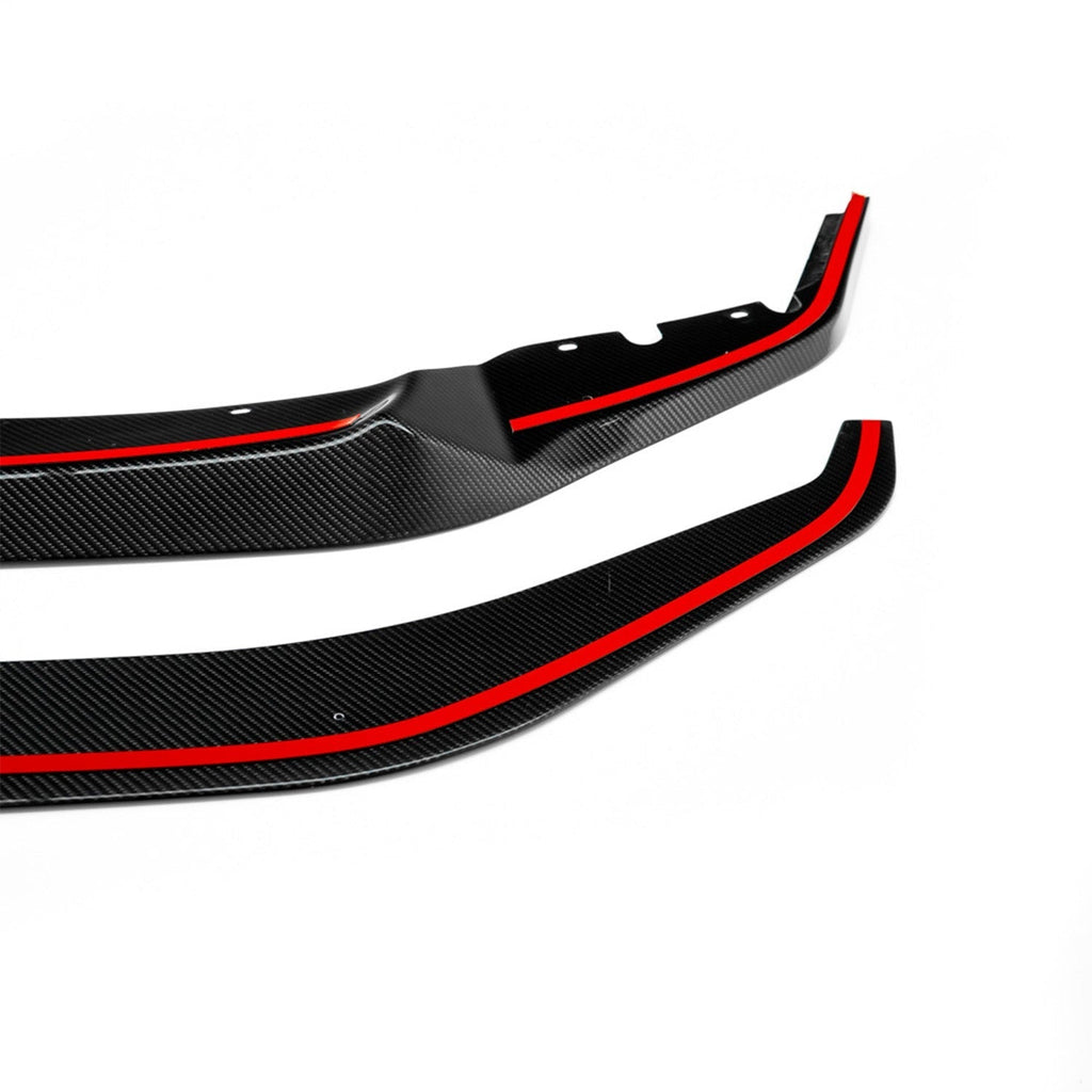 MHC+ BMW F87 M2 Competition S55 Pre Preg Carbon Fibre GT Style Front Splitter