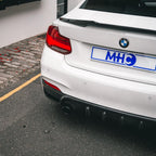 MHC+ BMW F87 M2 & F22 2 Series Pre Preg Carbon Fibre M4 Style Rear Spoiler
