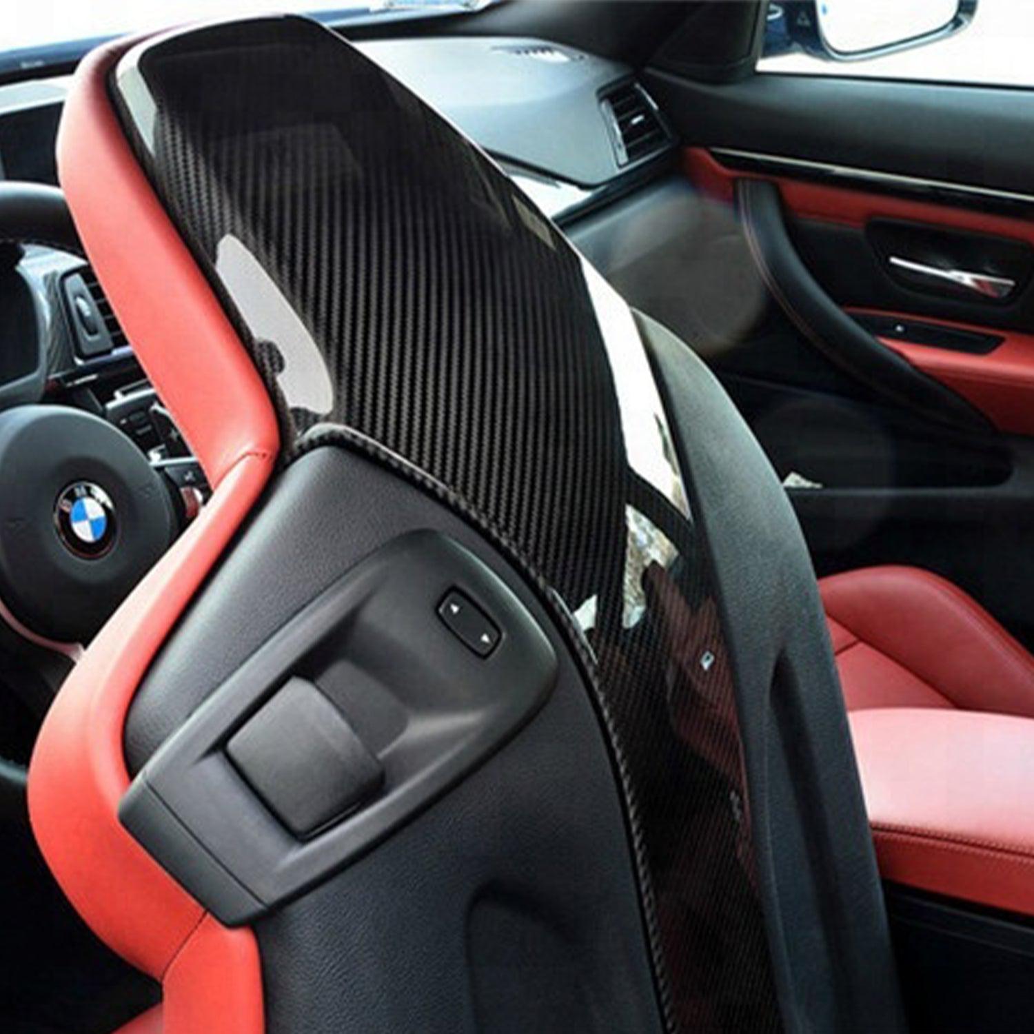 MHC+ BMW F87 M2, F80 M3 & F82 M4 Pre Preg Carbon Fibre Seat Back Covers