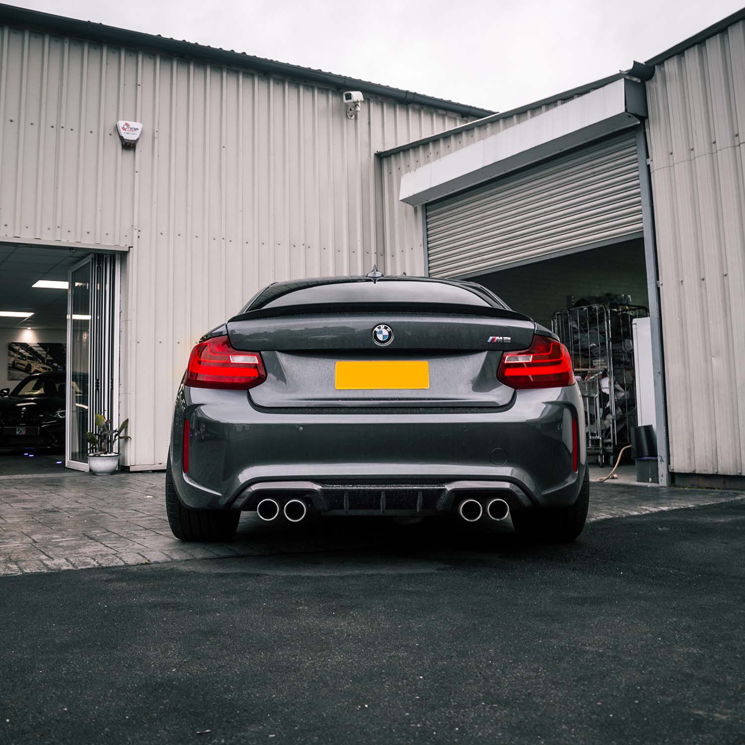 MHC+ BMW F87 M2 & M2 Competition Pre Preg Carbon Fibre Performance Style Rear Diffuser