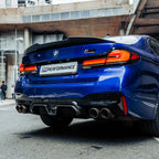 MHC+ BMW F90 M5 & G30 5 Series Pre Preg Carbon Fibre Ducktail Style Rear Spoiler