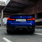 MHC+ BMW F90 M5 & G30 5 Series Pre Preg Carbon Fibre Ducktail Style Rear Spoiler