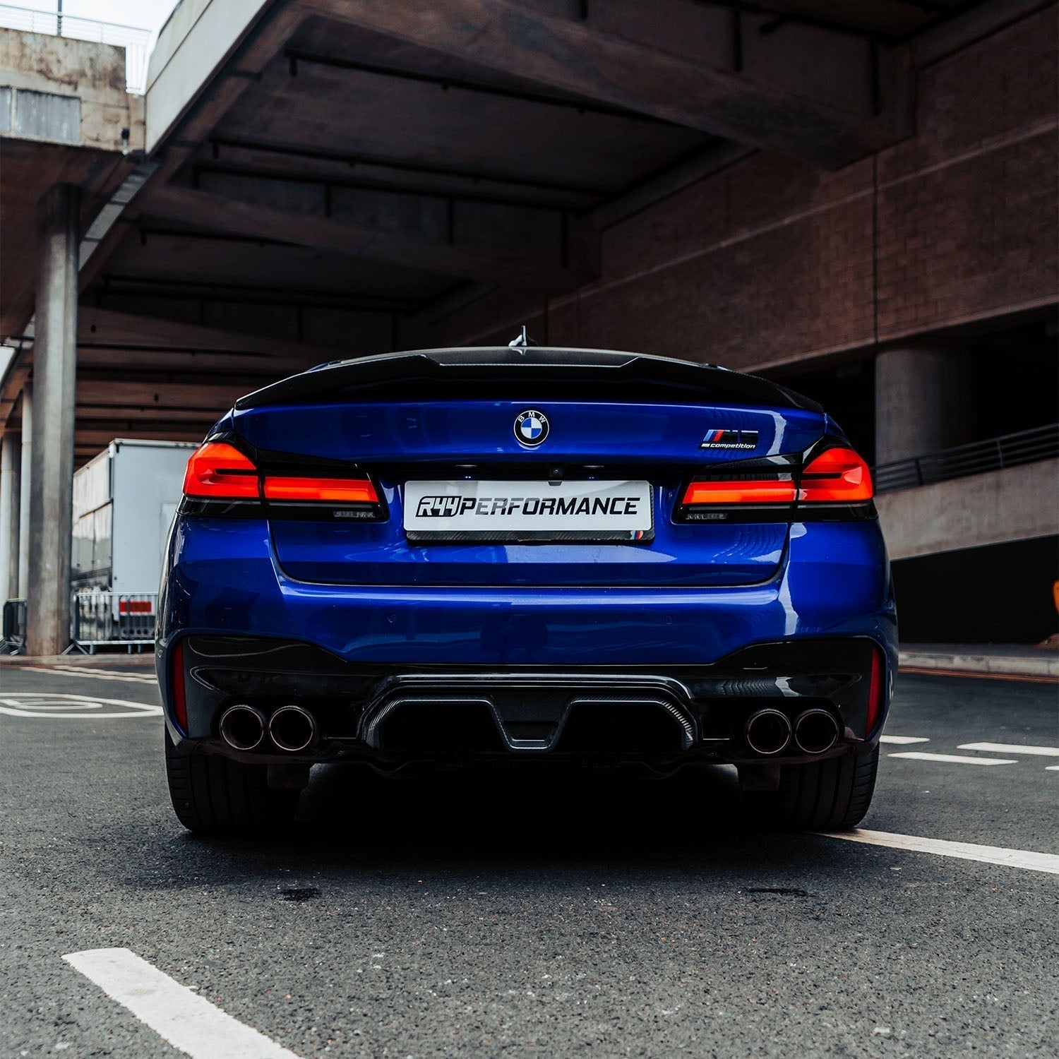 MHC+ BMW F90 M5 & G30 5 Series Pre Preg Carbon Fibre Ducktail Style Rear Spoiler