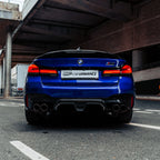 MHC+ BMW F90 M5 LCI Pre Preg Carbon Fibre CS Style Rear Diffuser