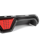 MHC+ BMW F90 M5 LCI Pre Preg Carbon Fibre CS Style Rear Diffuser With LED