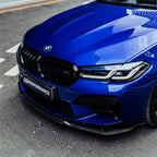 MHC+ BMW F90 M5 LCI Pre Preg Carbon Fibre Low Line Front Splitter