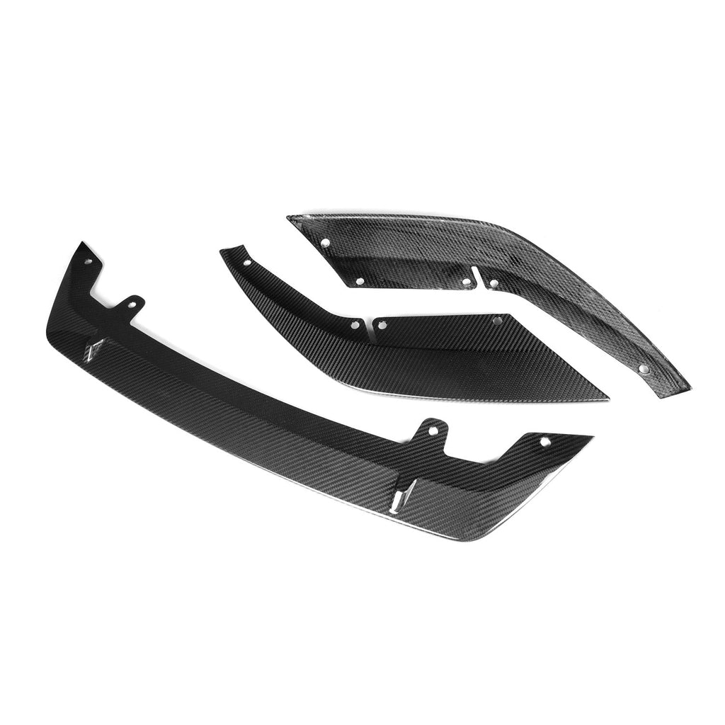 MHC+ BMW F90 M5 LCI Pre Preg Carbon Fibre Performance Style Front Splitter