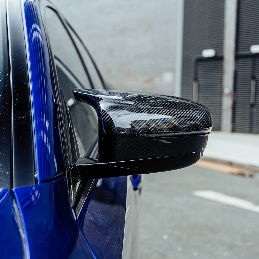 MHC+ BMW F90 M5 Pre Preg Carbon Fibre Wing Mirror Covers