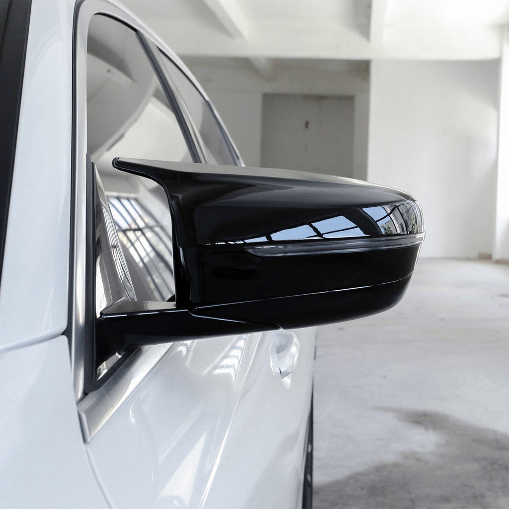 MHC Black BMW G20, G21, G22, G23 & G30 RHD Gloss Black M Style Wing Mirror Covers