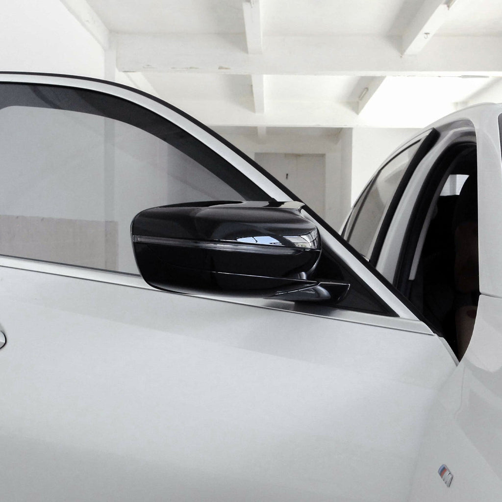 MHC Black BMW G20, G21, G22, G23 & G30 RHD Gloss Black M Style Wing Mirror Covers
