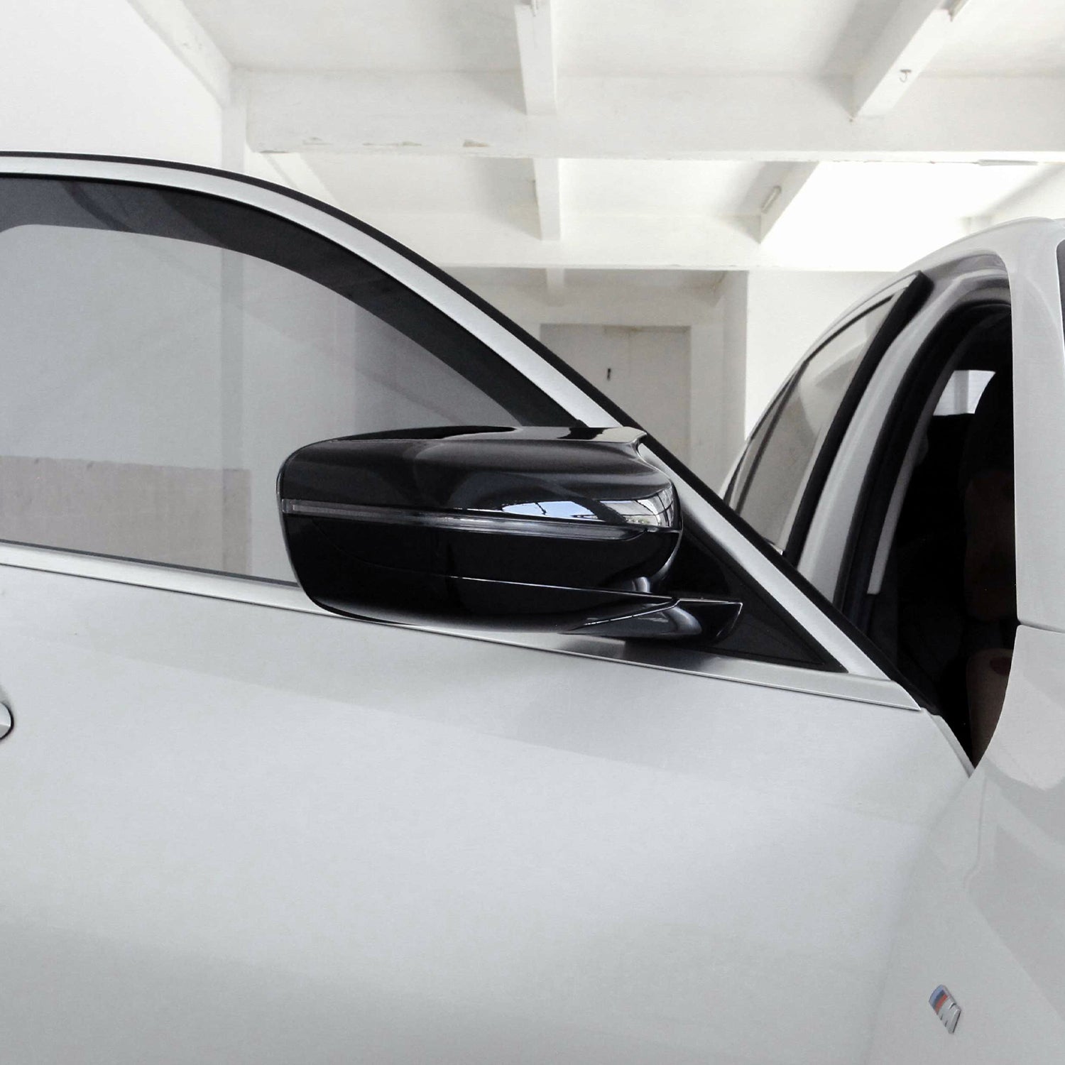 MHC Black BMW G20, G21, G22, G23 & G30 RHD Gloss Black M Style Wing Mirror Covers