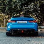 MHC+ BMW G80 & G81 M3 SS1 Pre Preg Carbon Fibre Rear Side Splitters