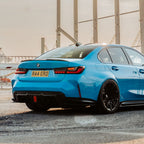 MHC+ BMW G80 & G81 M3 SS1 Pre Preg Carbon Fibre Rear Side Splitters