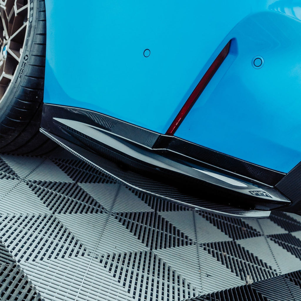 MHC+ BMW G80 & G81 M3 SS1 Pre Preg Carbon Fibre Rear Side Splitters