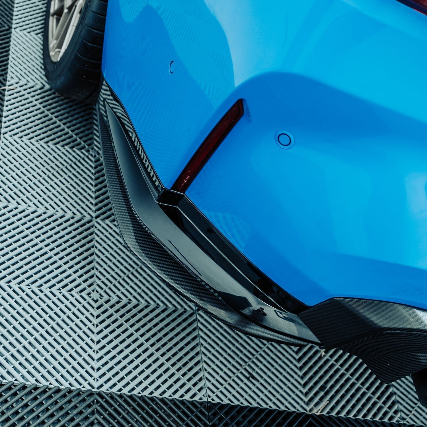 MHC+ BMW G80 & G81 M3 SS1 Pre Preg Carbon Fibre Rear Side Splitters
