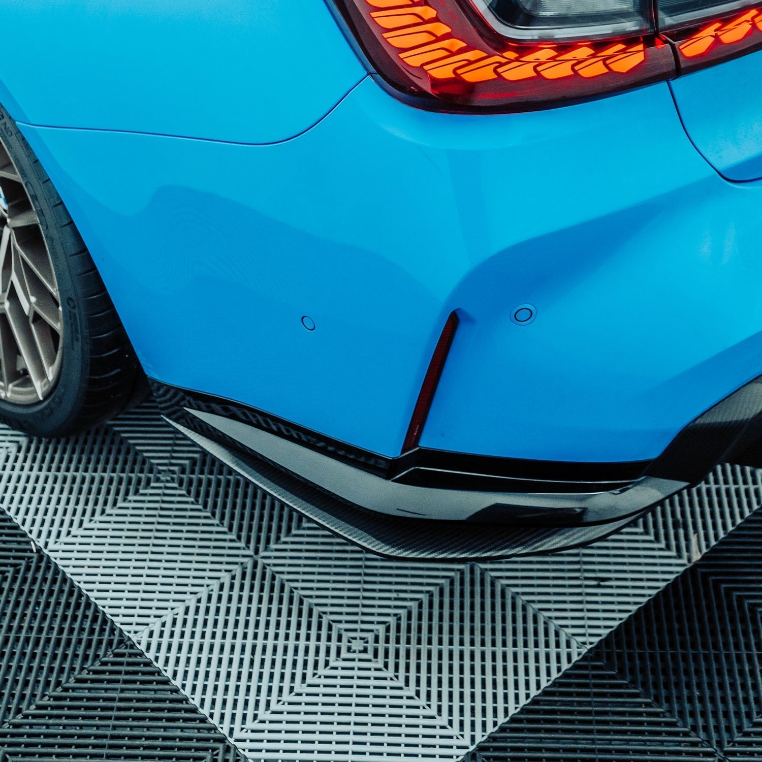 MHC+ BMW G80 & G81 M3 SS1 Pre Preg Carbon Fibre Rear Side Splitters