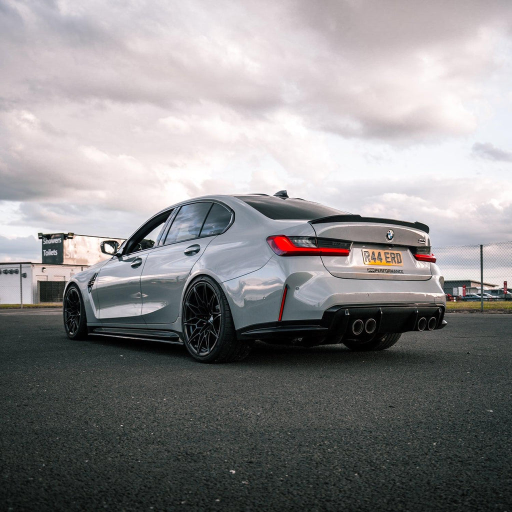 MHC+ BMW G80 M3 Pre Preg Carbon Fibre CS Style Rear Spoiler