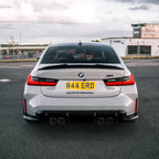 MHC+ BMW G80 M3 Pre Preg Carbon Fibre Ducktail Style Rear Spoiler