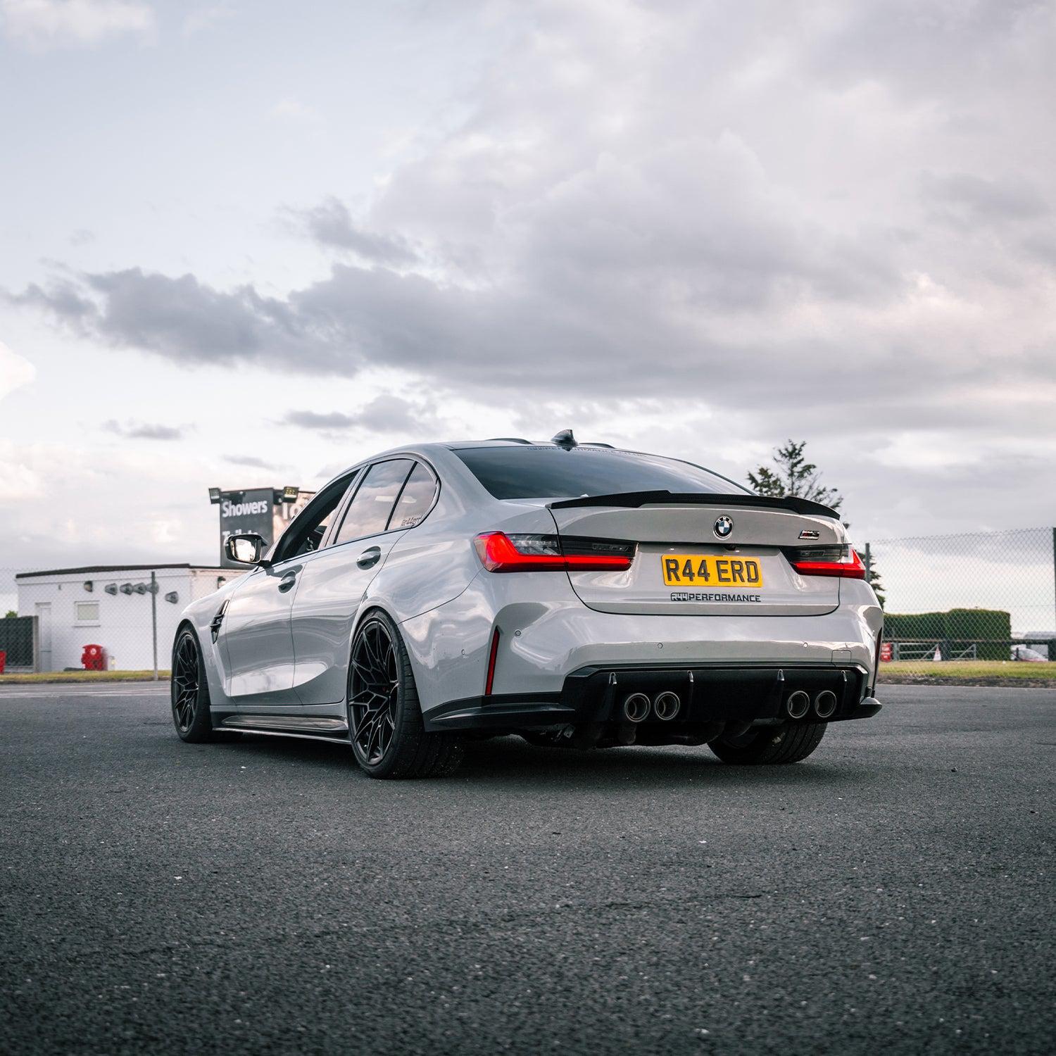 MHC+ BMW G80 M3 Pre Preg Carbon Fibre 'M4 Style' Rear Spoiler