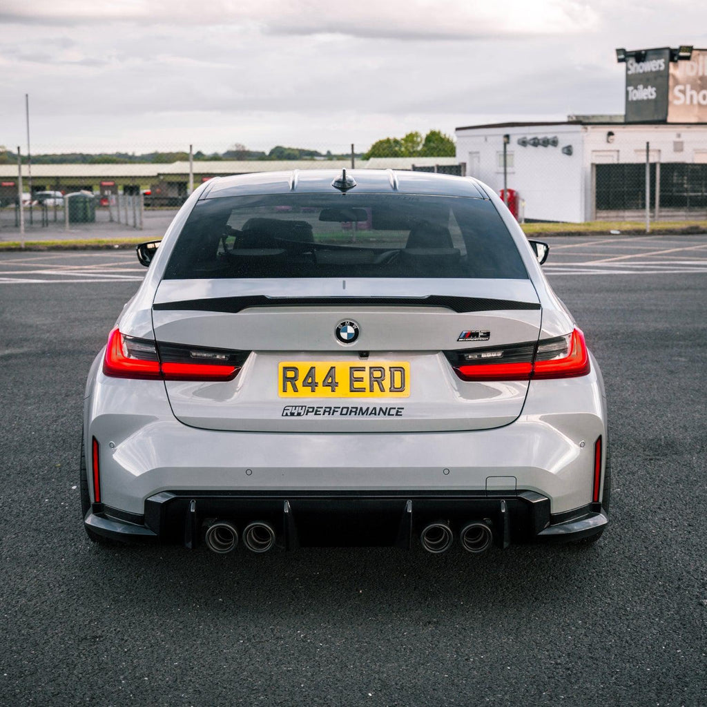 MHC+ BMW G80 M3 Pre Preg Carbon Fibre 'M4 Style' Rear Spoiler