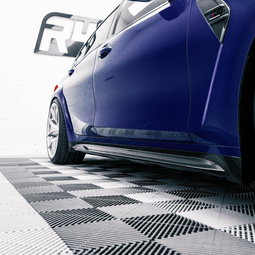 MHC+ BMW G80 M3 Pre Preg Carbon Fibre OEM Style Side Skirts