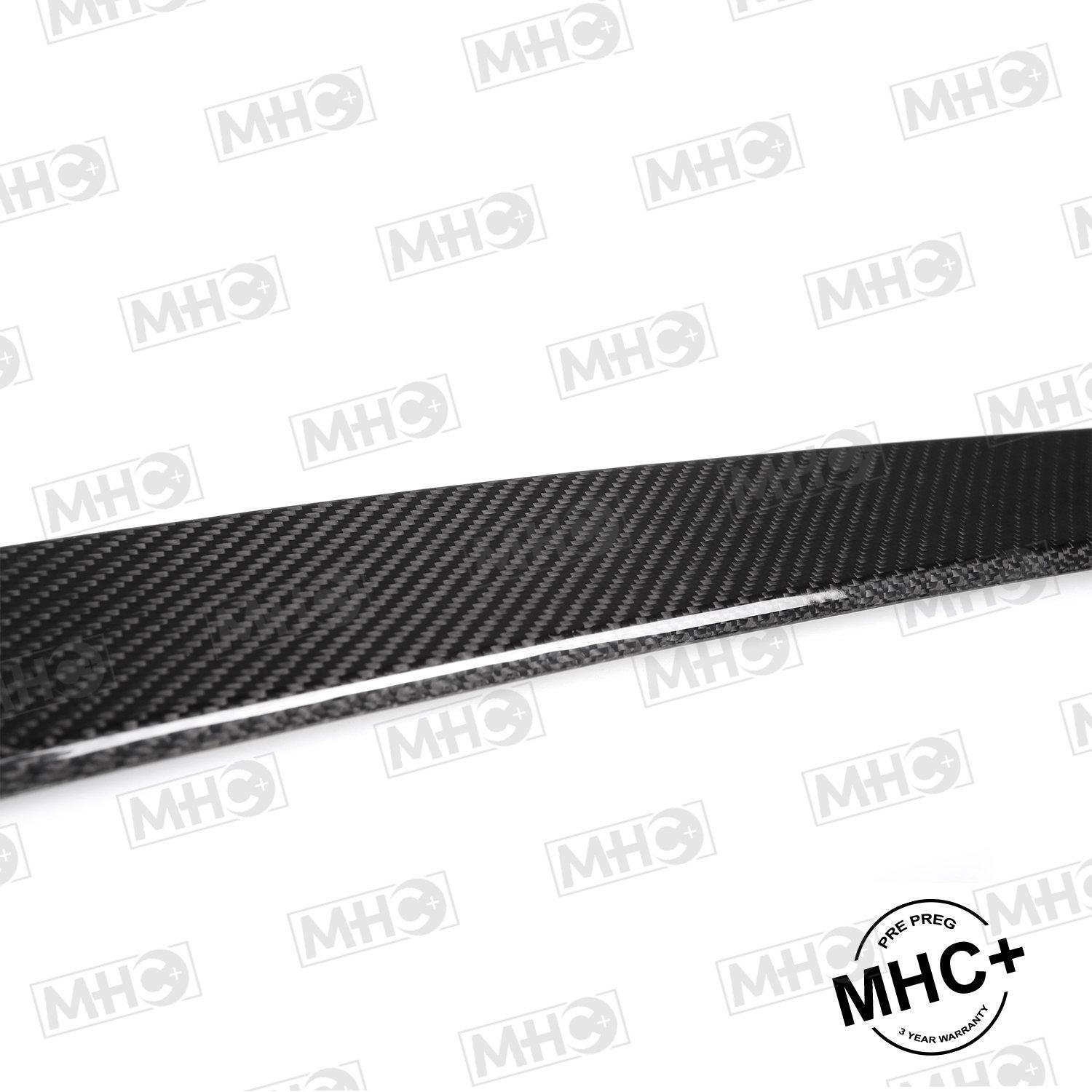 MHC+ BMW G80 M3 Pre Preg Carbon Fibre Performance Style Rear Spoiler