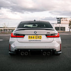 MHC+ BMW G80 M3 Pre Preg Carbon Fibre Performance Style Rear Spoiler