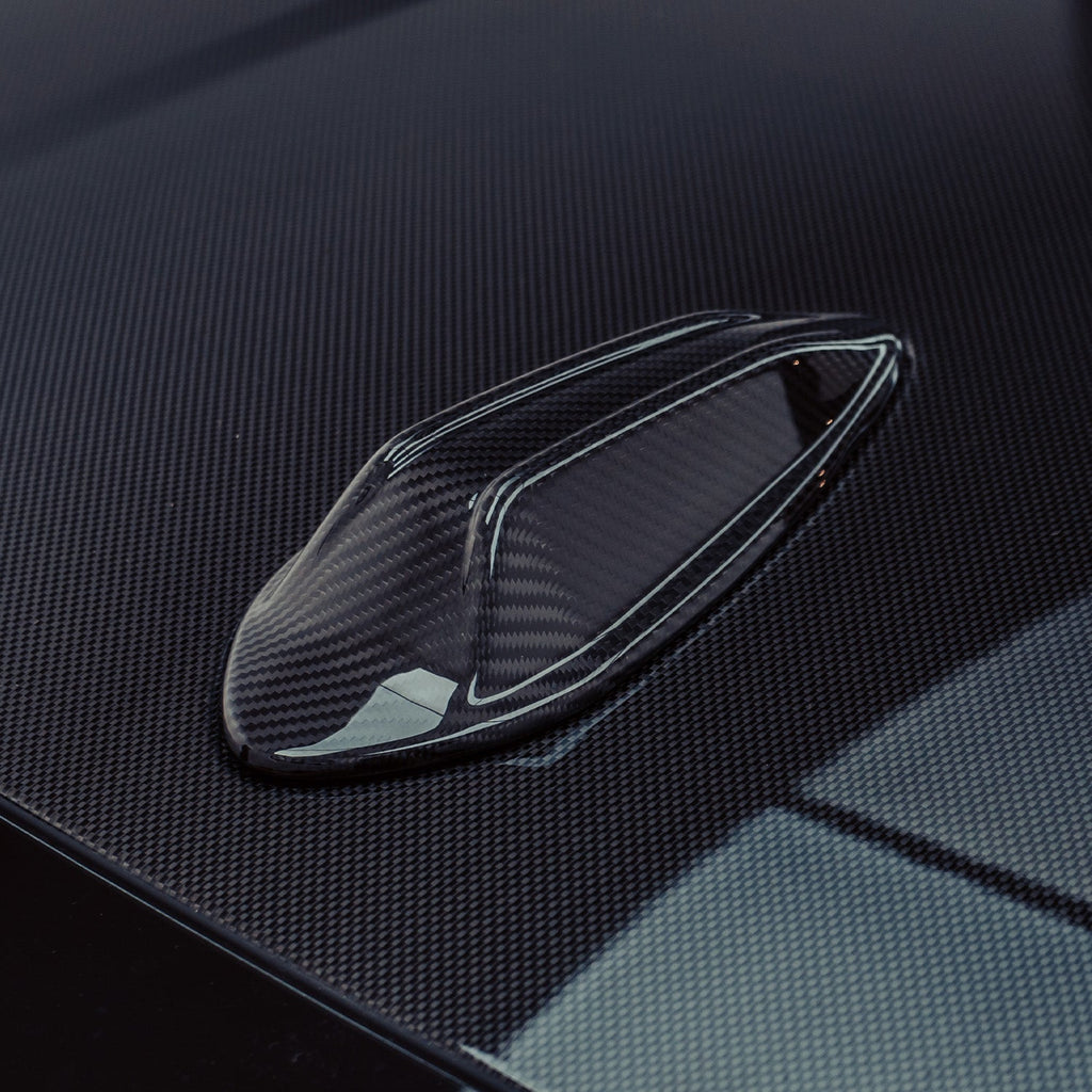 MHC+ BMW G80/G81 M3 & G20/G21 3 Series LCI Pre Preg Carbon Fibre Shark Fin Antenna Cover