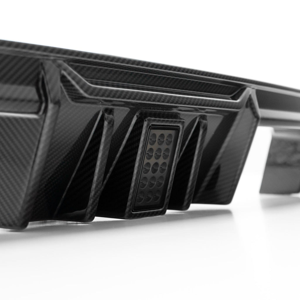MHC+ BMW G80/G81 M3 & G82/G83 M4 DF1 Pre Preg Carbon Fibre LED Rear Diffuser