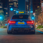 MHC+ BMW G80/G81 M3 & G82/G83 M4 DF1 Pre Preg Carbon Fibre LED Rear Diffuser