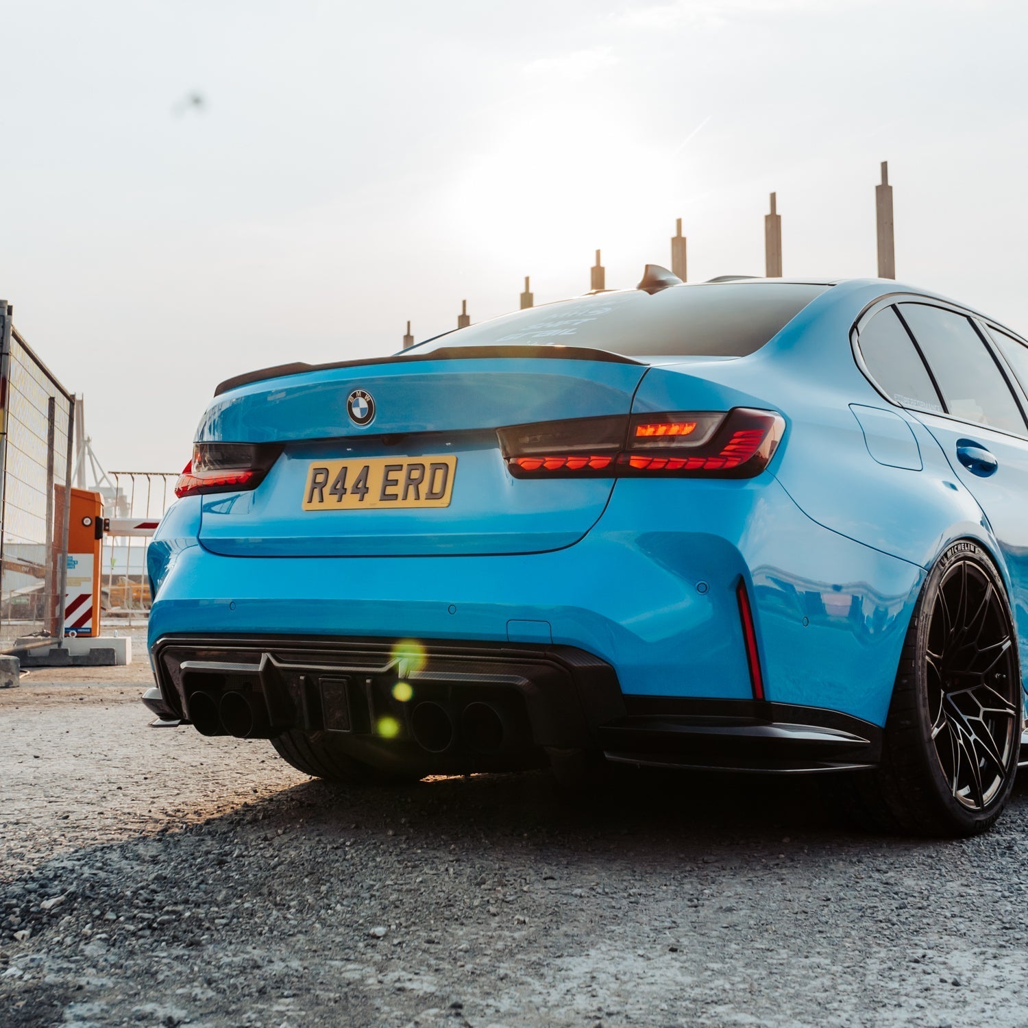 MHC+ BMW G80/G81 M3 & G82/G83 M4 DF1 Pre Preg Carbon Fibre LED Rear Diffuser