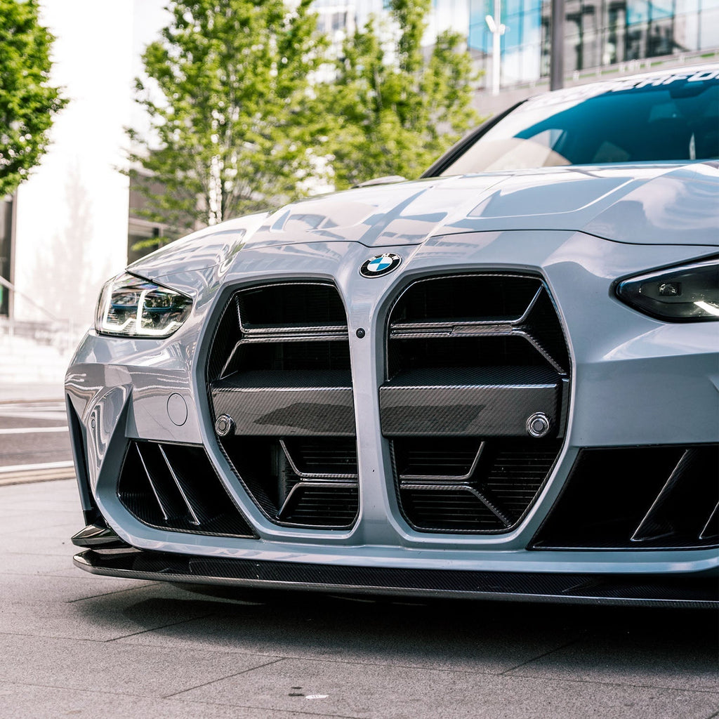 MHC+ BMW G80/G81 M3 & G82/G83 M4 Pre Preg Carbon Fibre CSL Style Front Grille