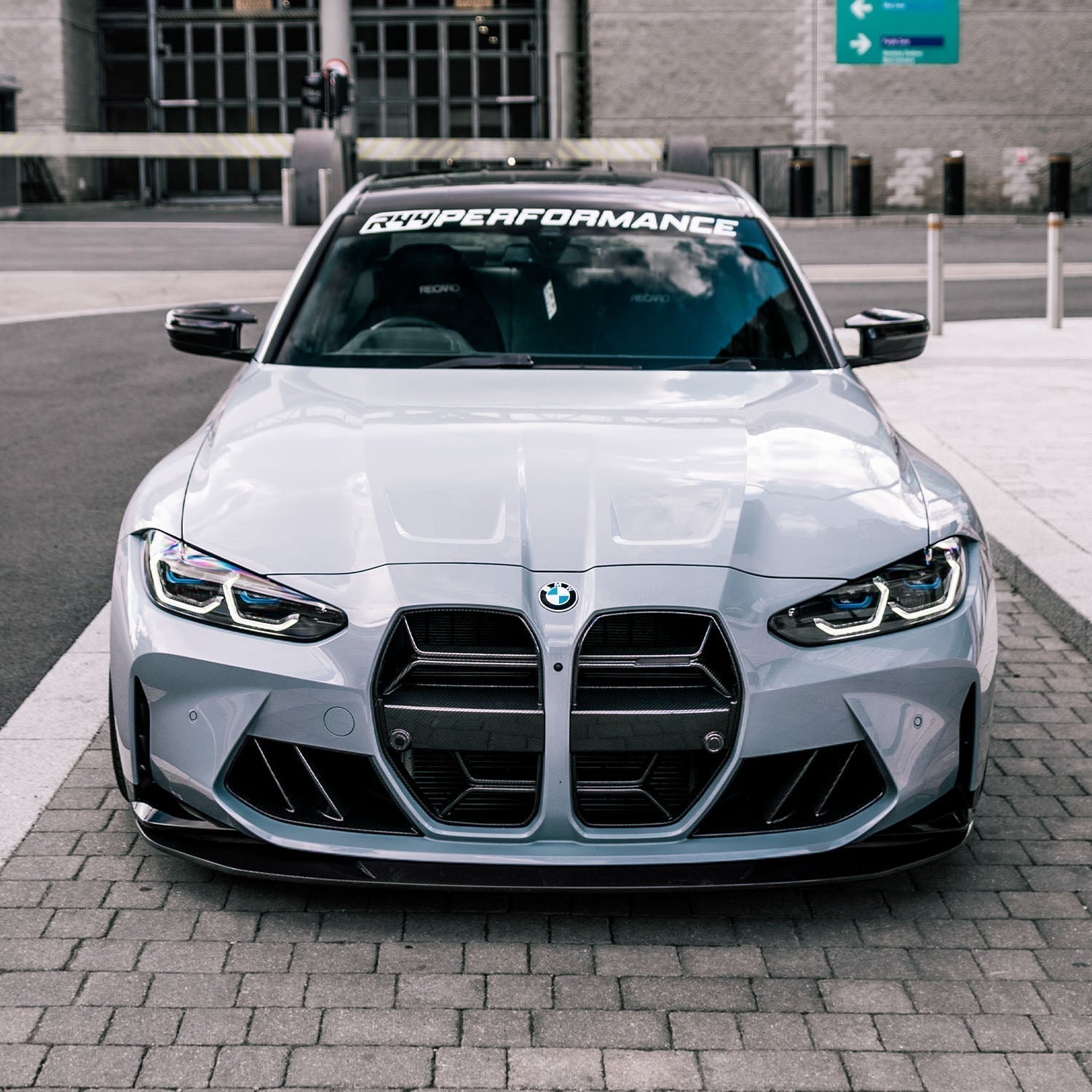 MHC+ BMW G80/G81 M3 & G82/G83 M4 Pre Preg Carbon Fibre CSL Style Front Grille