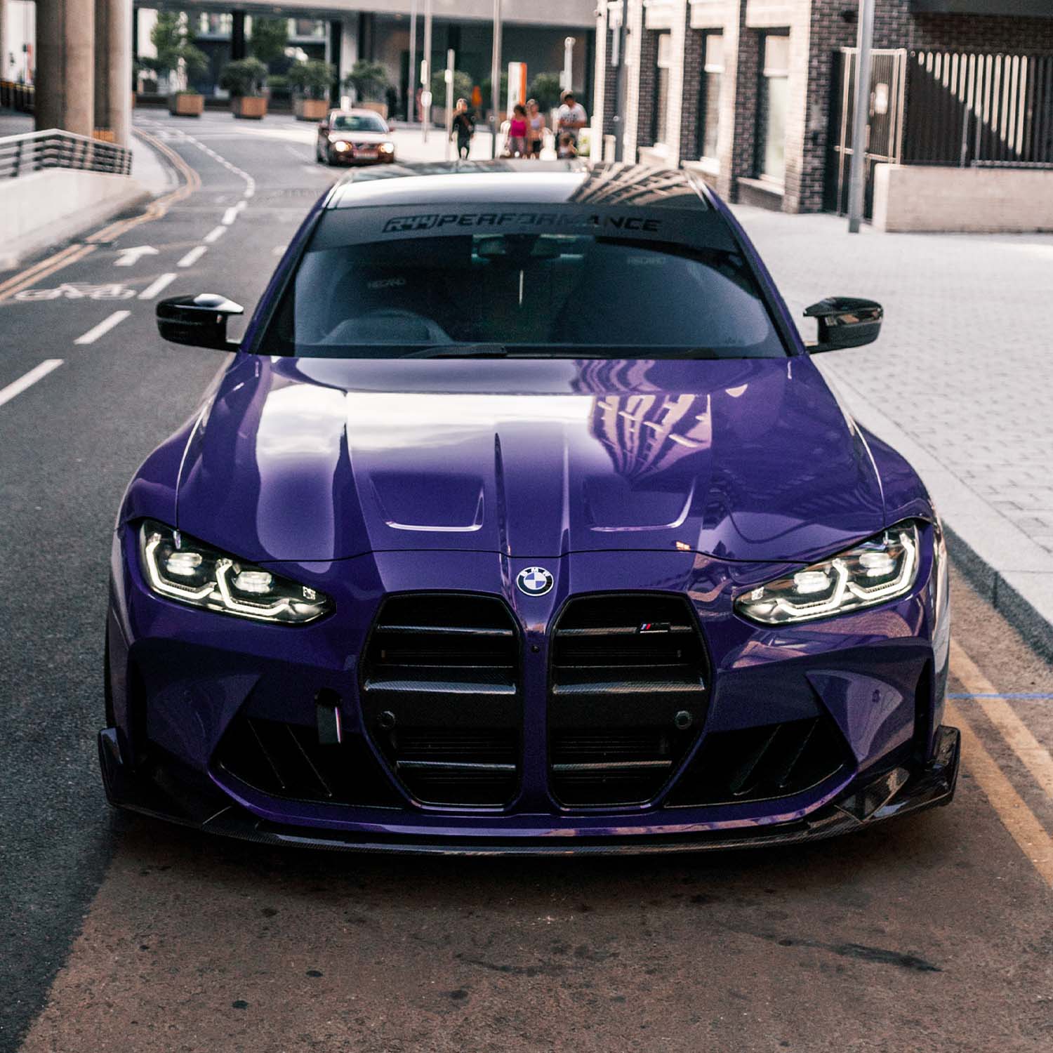 MHC+ BMW G80/G81 M3 & G82/G83 M4 Pre Preg Carbon Fibre CSL Style Front Splitter