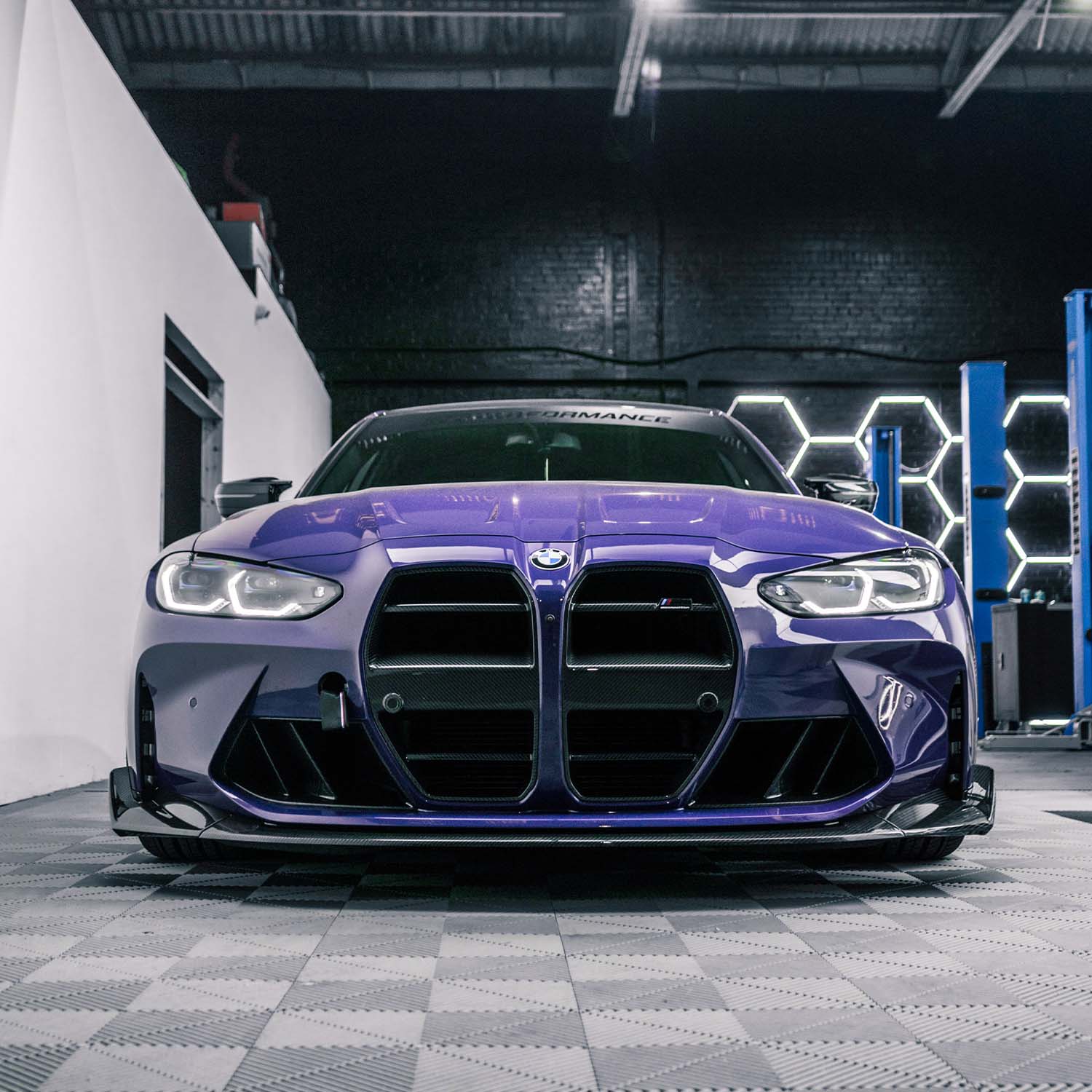 MHC+ BMW G80/G81 M3 & G82/G83 M4 Pre Preg Carbon Fibre CSL Style Front Splitter