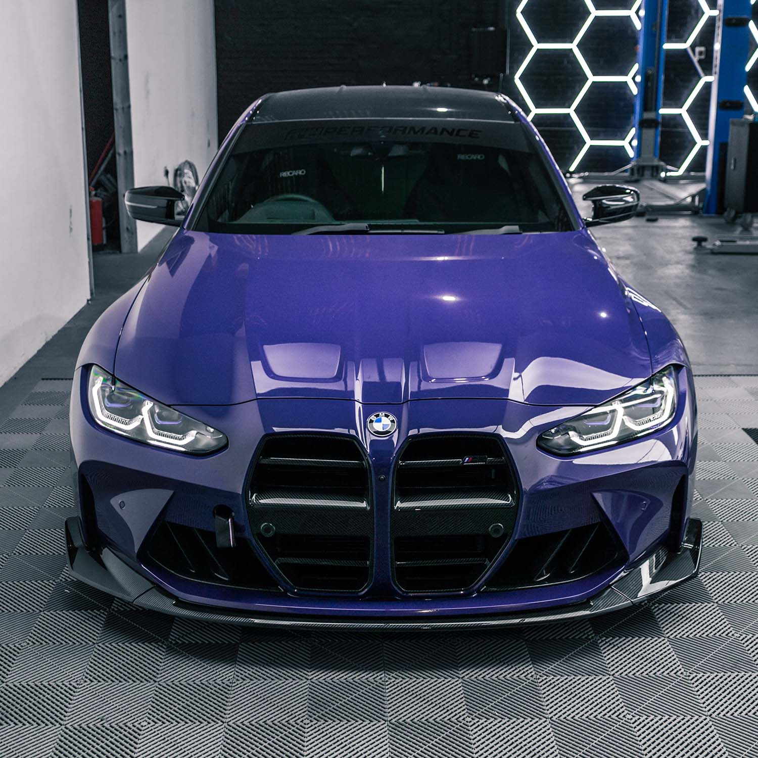 MHC+ BMW G80/G81 M3 & G82/G83 M4 Pre Preg Carbon Fibre CSL Style Front Splitter