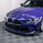 MHC+ BMW G80/G81 M3 & G82/G83 M4 Pre Preg Carbon Fibre CSL Style Front Splitter