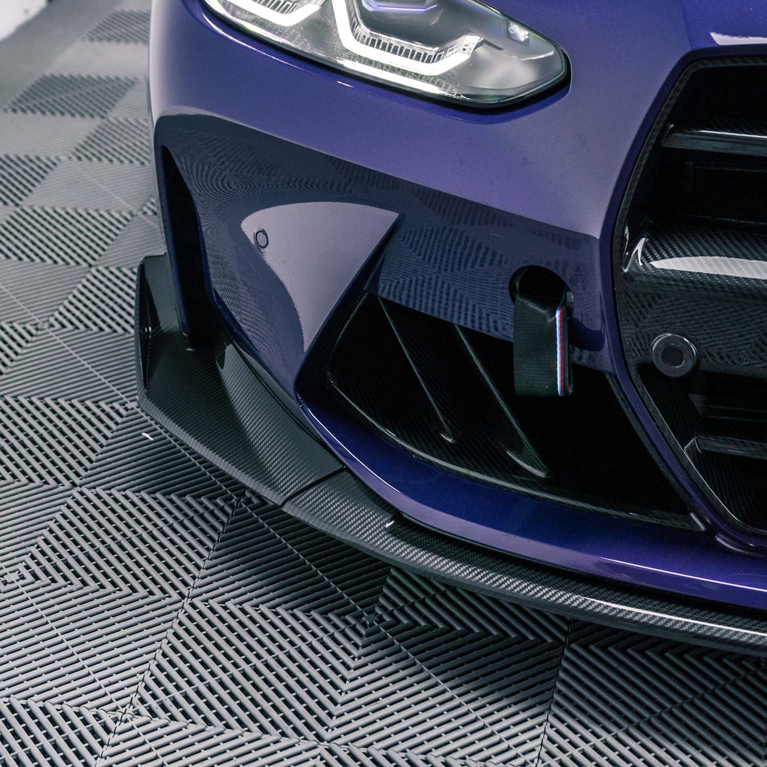 MHC+ BMW G80/G81 M3 & G82/G83 M4 Pre Preg Carbon Fibre CSL Style Front Splitter