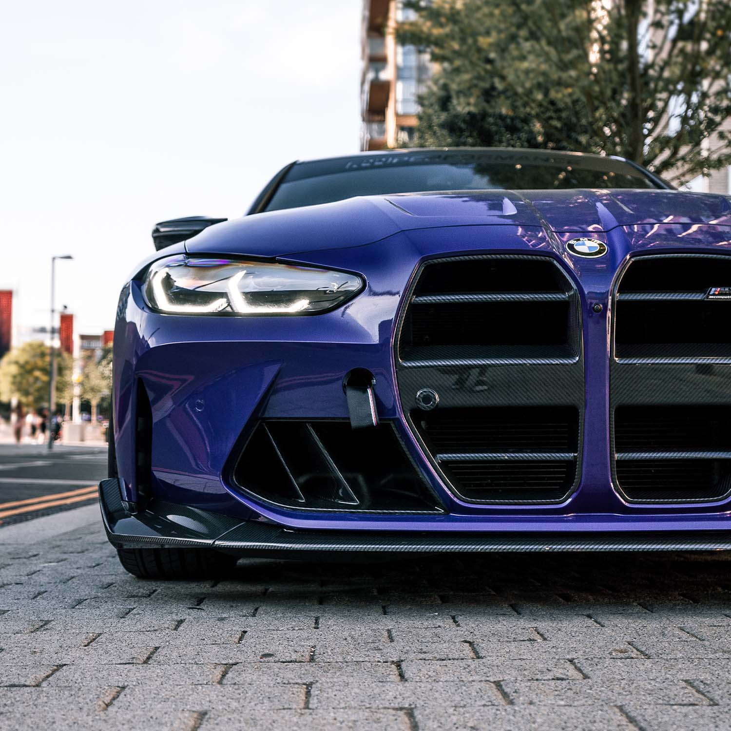 MHC+ BMW G80/G81 M3 & G82/G83 M4 Pre Preg Carbon Fibre CSL Style Front Splitter