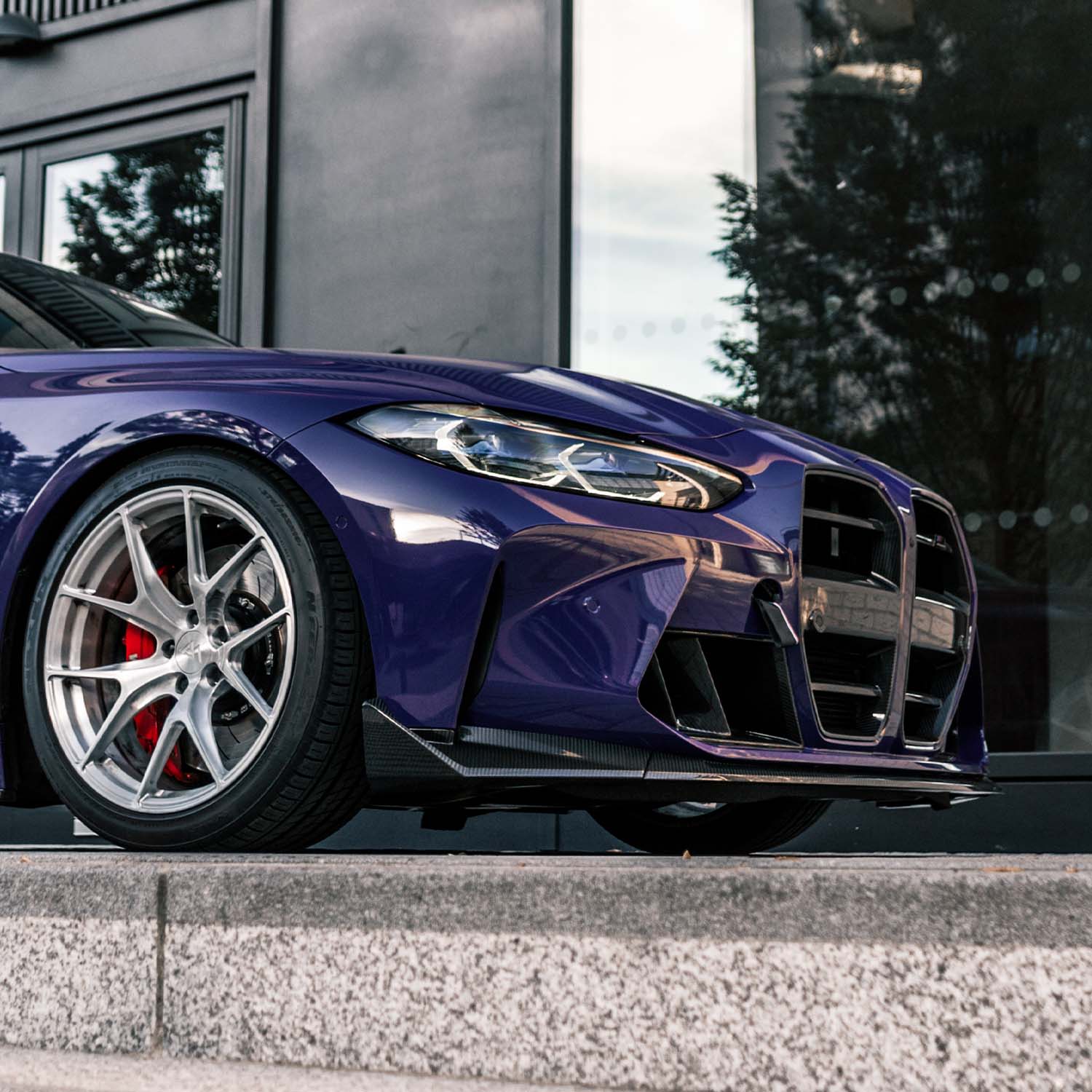 MHC+ BMW G80/G81 M3 & G82/G83 M4 Pre Preg Carbon Fibre CSL Style Front Splitter