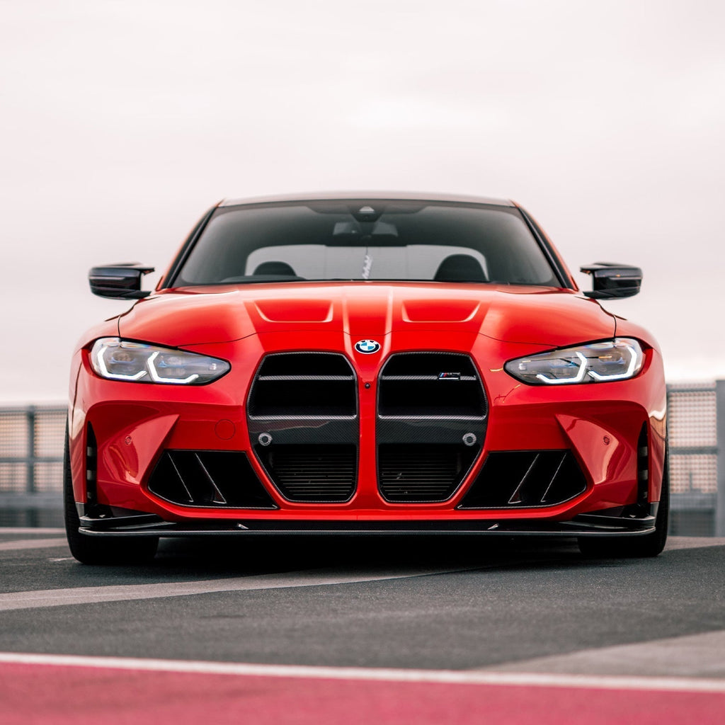 MHC+ BMW G80/G81 M3 & G82/G83 M4 Pre Preg Carbon Fibre GT Style Front Grille With ACC