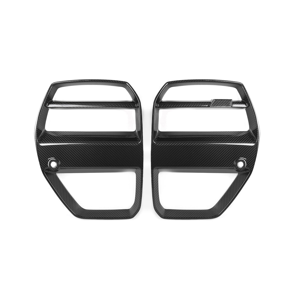 MHC+ BMW G80/G81 M3 & G82/G83 M4 Pre Preg Carbon Fibre GT Style Front Grille With ACC