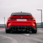 MHC+ BMW G80/G81 M3 & G82/G83 M4 Pre Preg Carbon Fibre OEM Style Rear Diffuser
