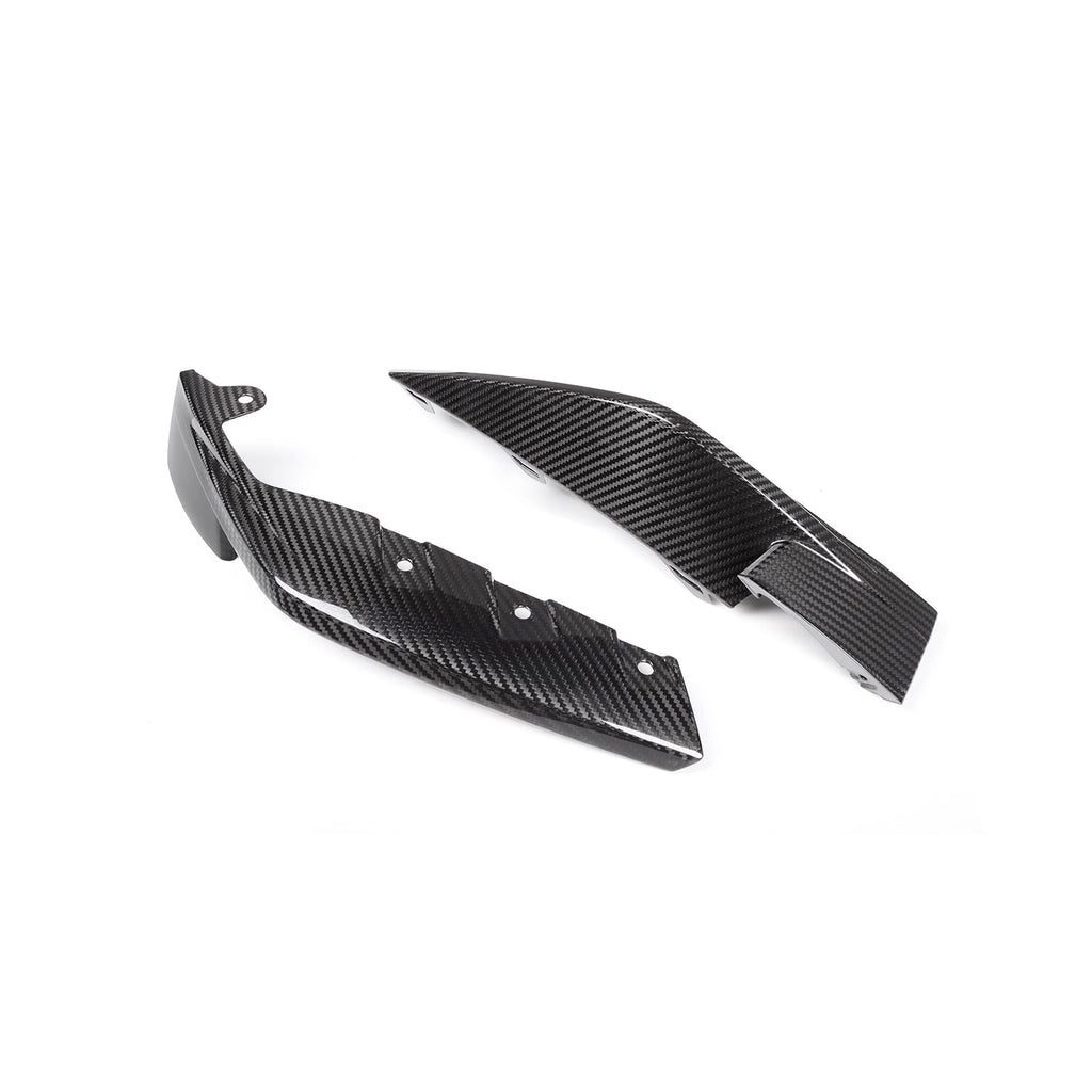 MHC+ BMW G80/G81 M3 & G82/G83 M4 Pre Preg Carbon Fibre OEM Style Replacement Front Side Splitters