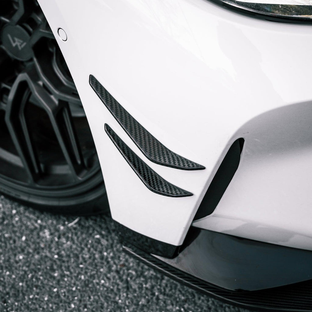 MHC+ BMW G80/G81 M3 & G82/G83 M4 Pre Preg Carbon Fibre Performance Style Canards